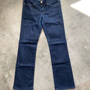 Earnest Sewn Women's Dark Blue Straight Leg Jeans